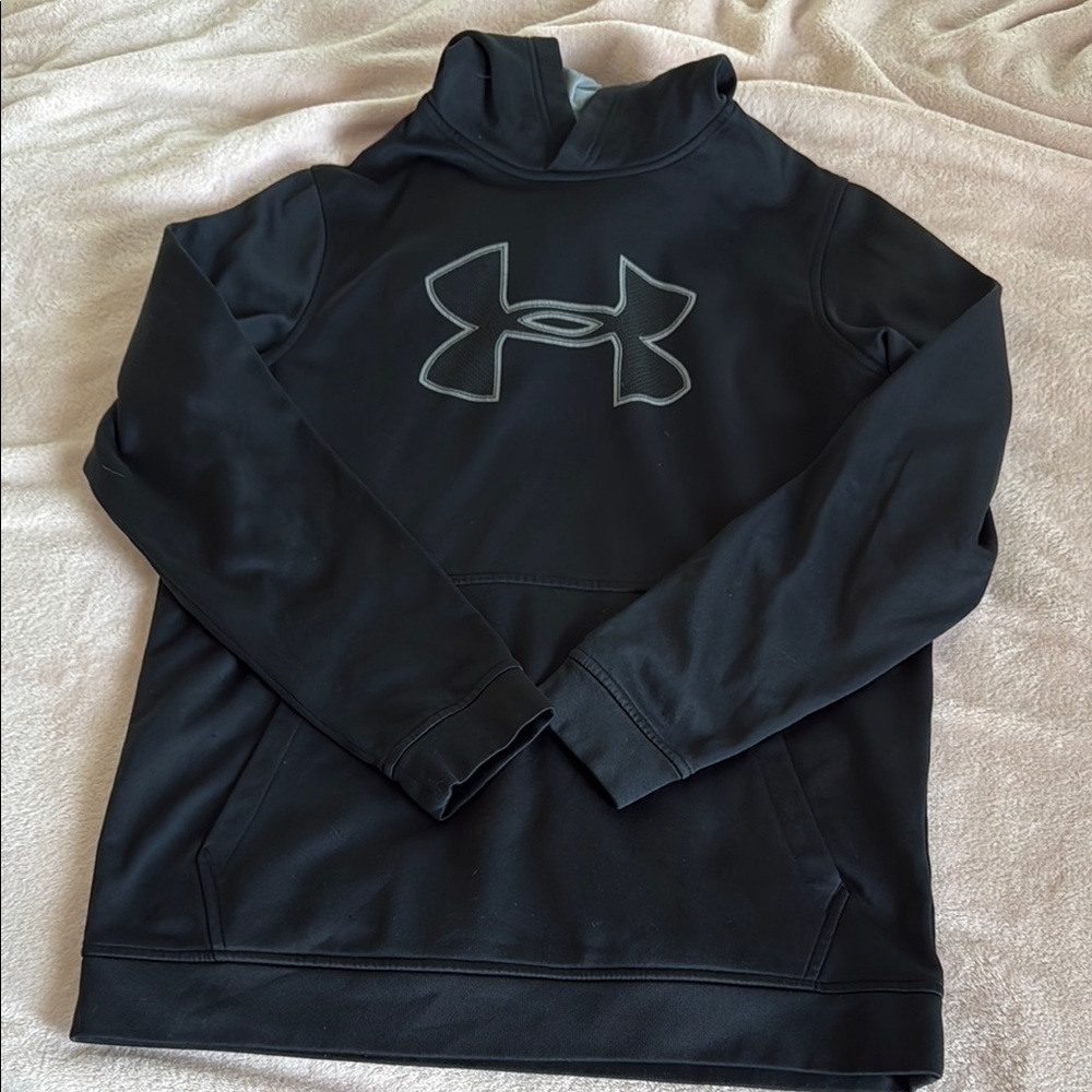 Under Armour Black Pullover with Logo
